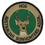 Hog Deer Cloth Badge
