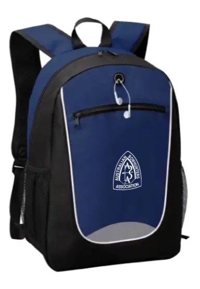 ABA Navy/Black Backpack – Australian Bowhunters Association Ltd