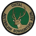 Chital Deer Cloth Badge