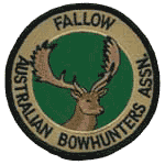 Fallow Deer Cloth Badge