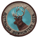 Red Deer Cloth Badge