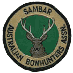 Sambar Deer Cloth Badge